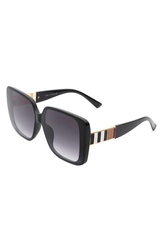 Square Retro Fashion Flat Top Women Sunglasses - Robbi & Angel