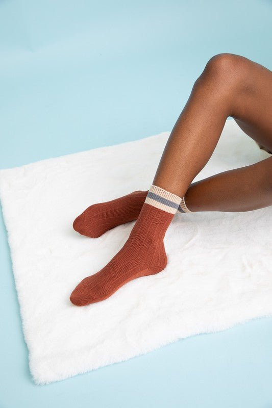 Color Block Socks - Robbi & Angel