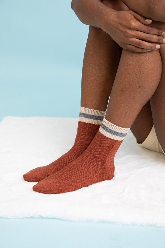 Color Block Socks - Robbi & Angel