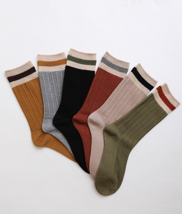 Color Block Socks - Robbi & Angel