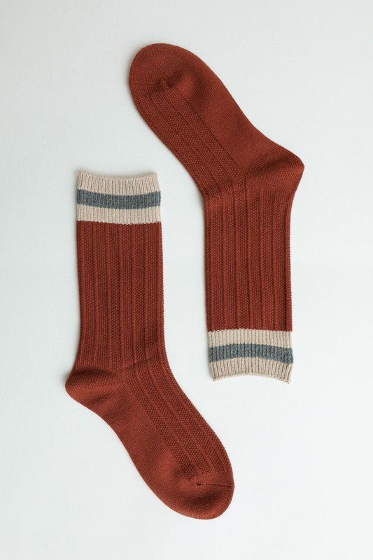 Color Block Socks - Robbi & Angel