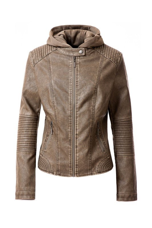 Women's PU Jacket - Robbi & Angel