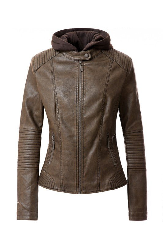 Women's PU Jacket - Robbi & Angel