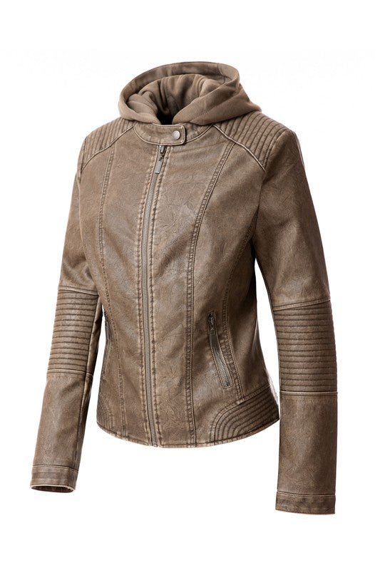 Women's PU Jacket - Robbi & Angel