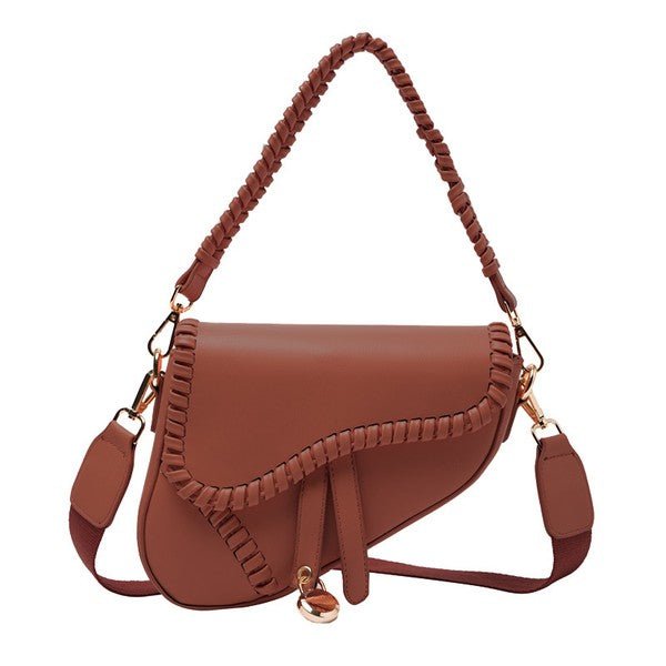 Adeline Saddle Crossbody Hand Bag - Robbi & Angel