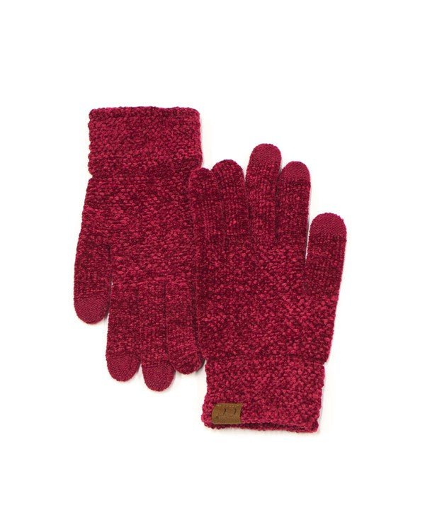 CC Chenille Touch Gloves - Robbi & Angel