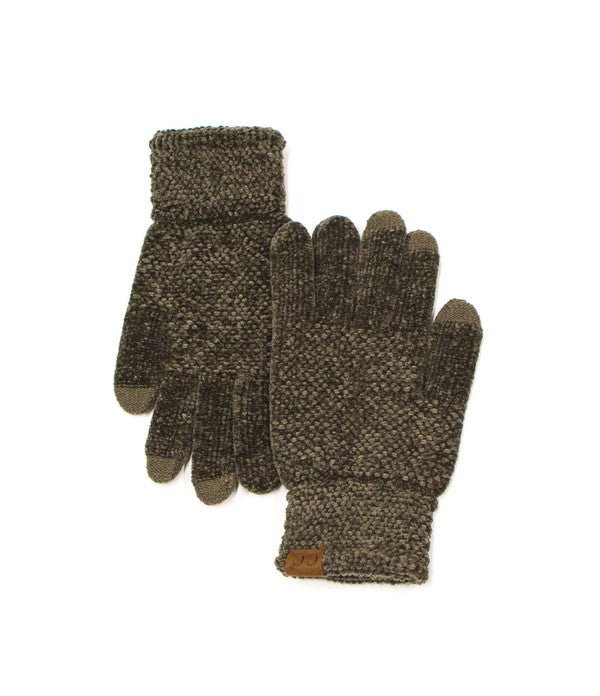 CC Chenille Touch Gloves - Robbi & Angel