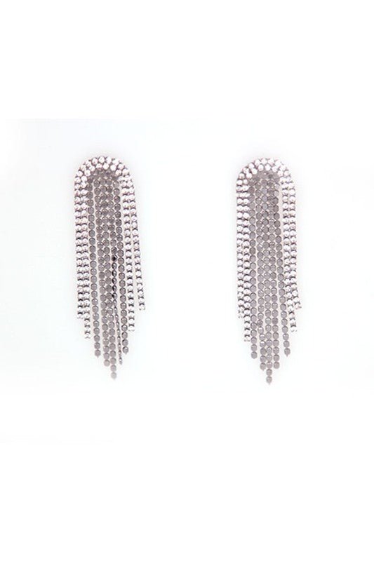 LONG CHANDELIER LIKE TASSEL EARRINGS - Robbi & Angel