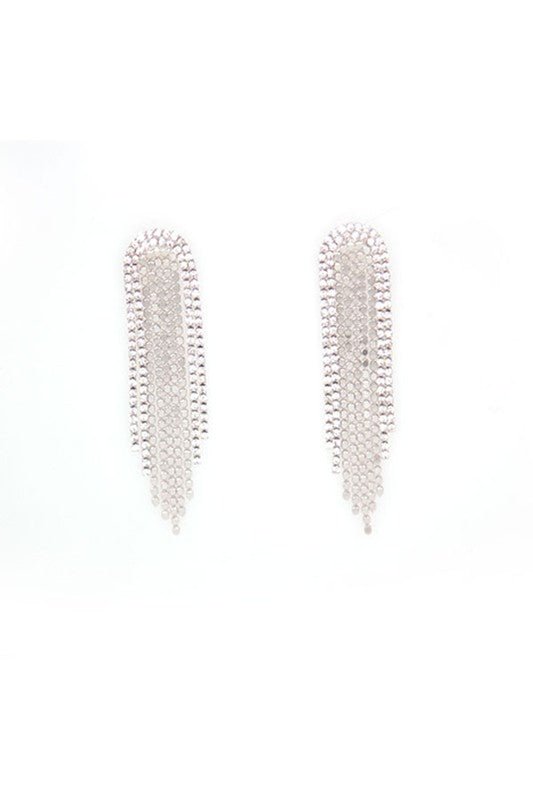 LONG CHANDELIER LIKE TASSEL EARRINGS - Robbi & Angel