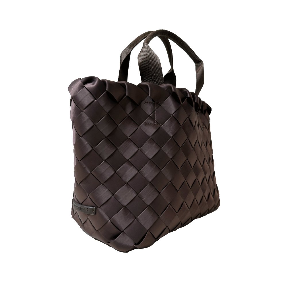 Layla Woven Satin Tote - Robbi & Angel