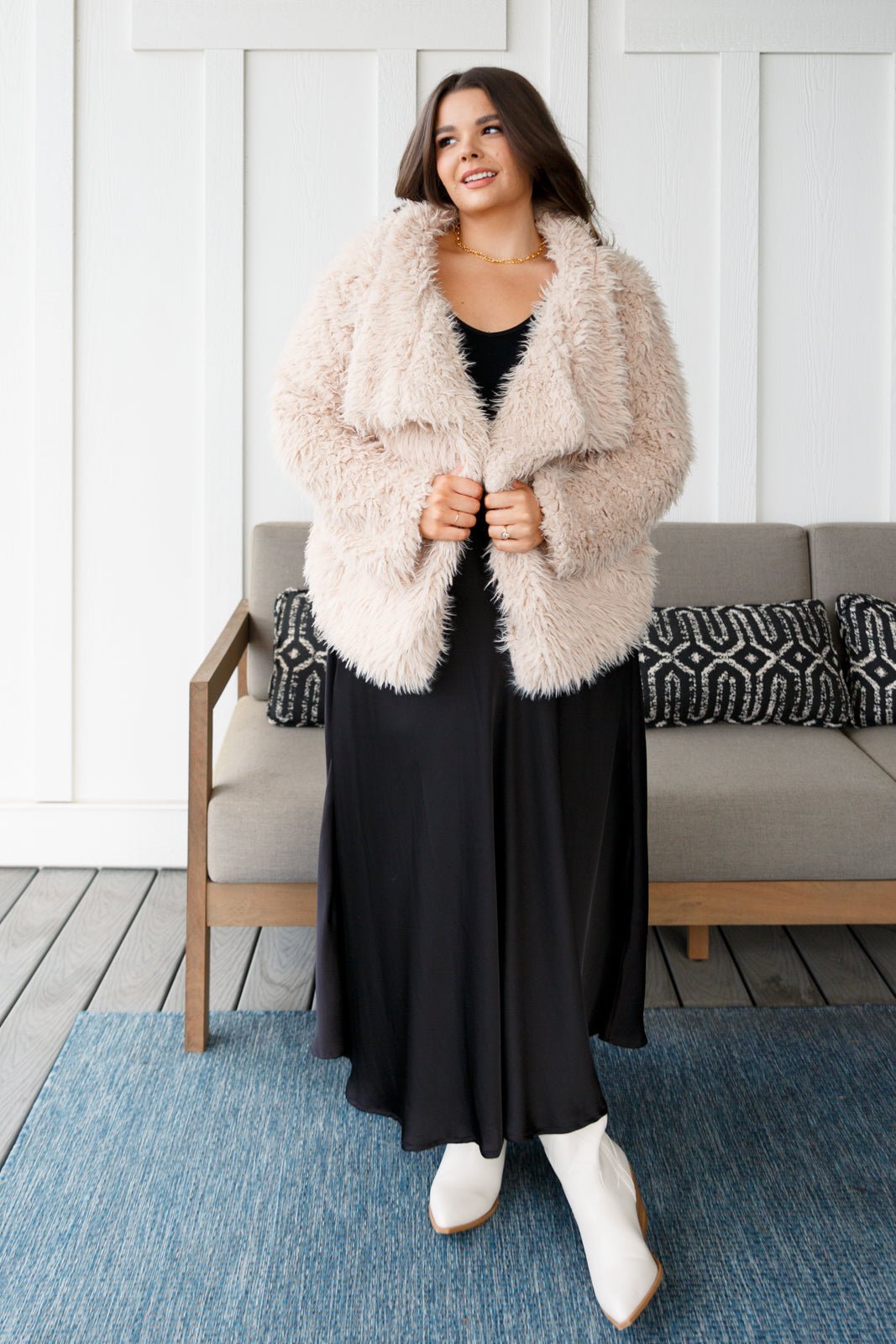 Disco Queen Faux Fur Coat - Robbi & Angel