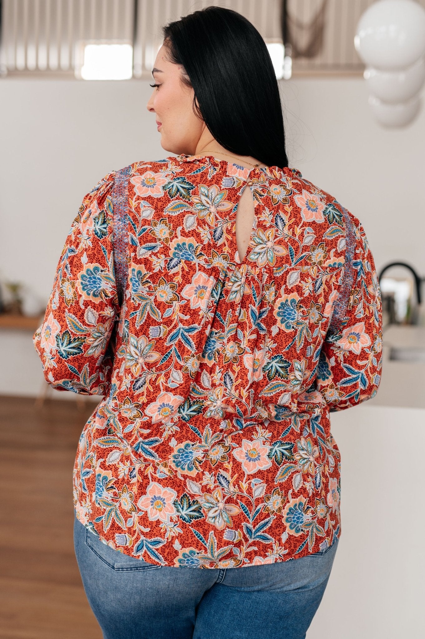 Floral Delight Blouse - Robbi & Angel