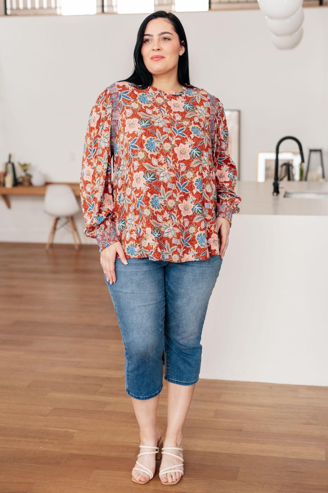 Floral Delight Blouse - Robbi & Angel