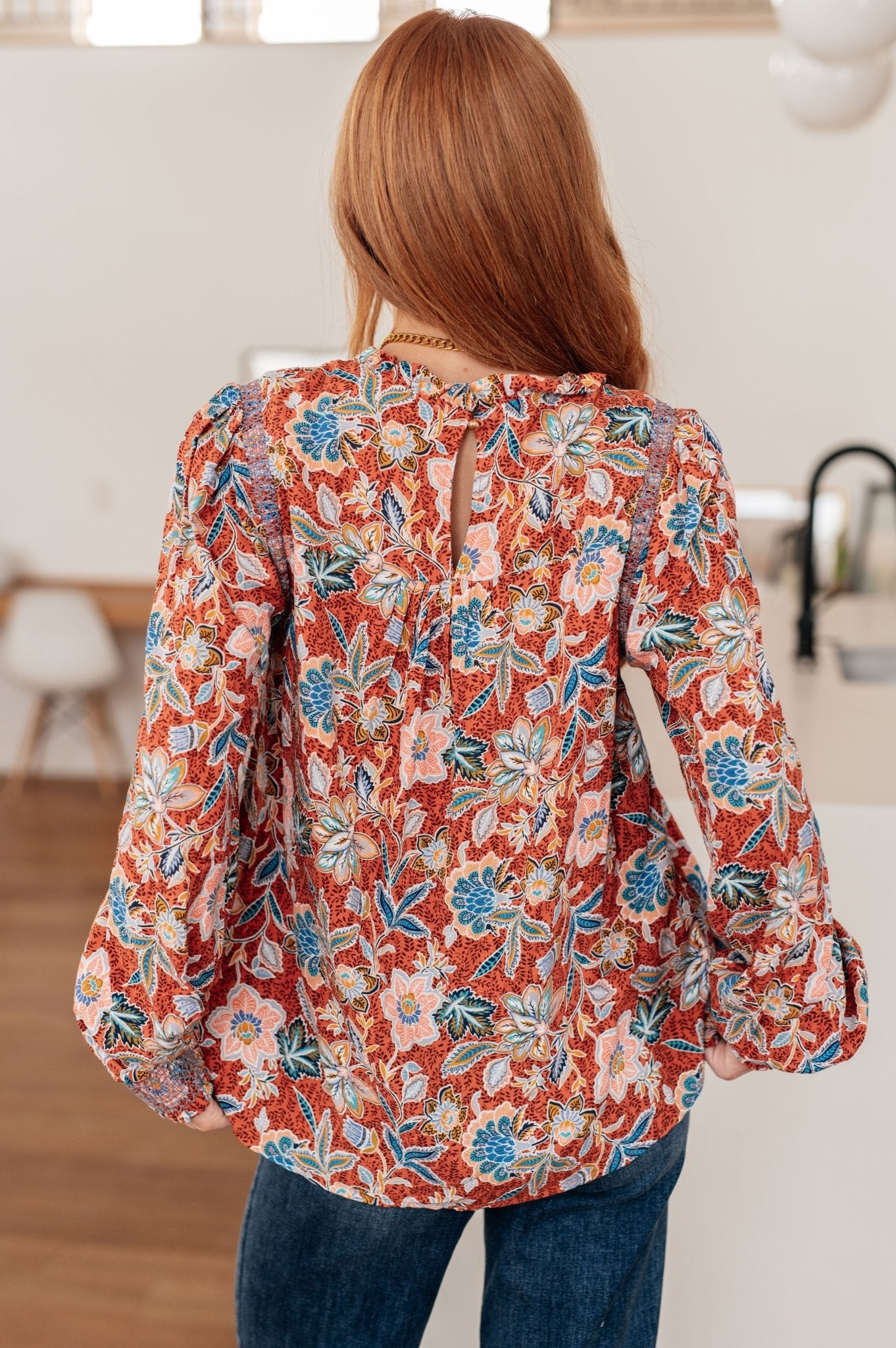 Floral Delight Blouse - Robbi & Angel