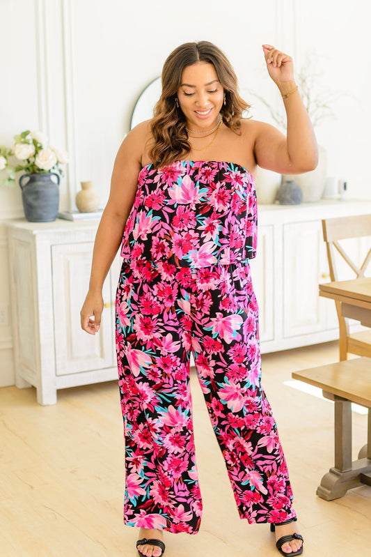 Life of the Party Floral Jumpsuit - Robbi & Angel