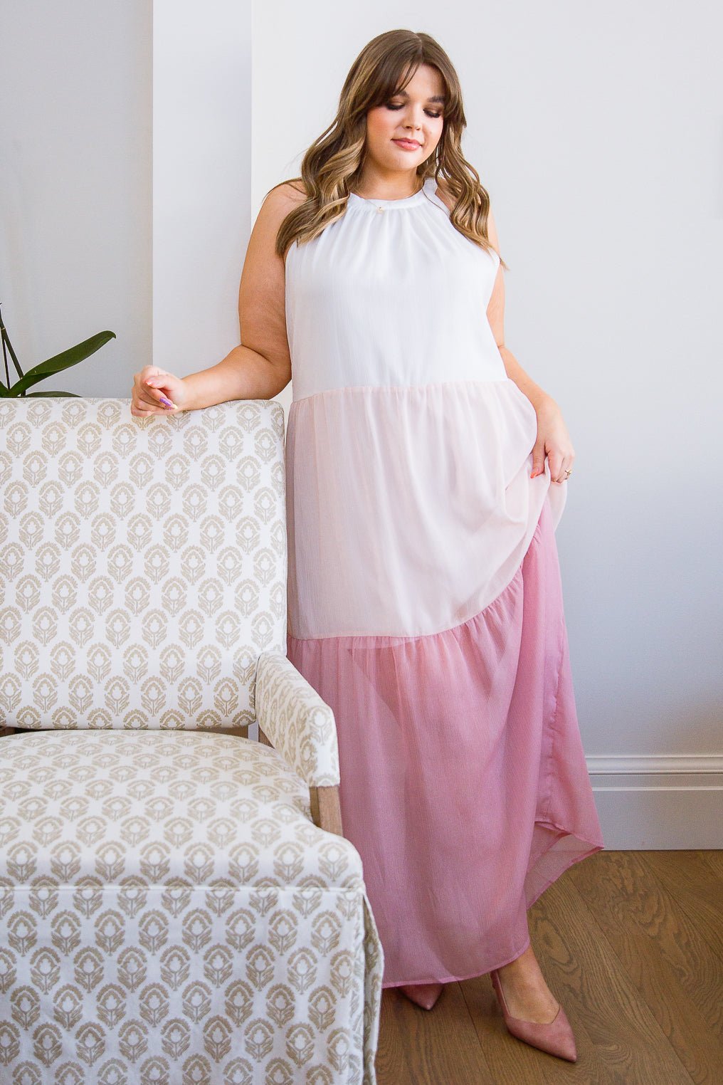 Rosè Maxi Dress - Robbi & Angel