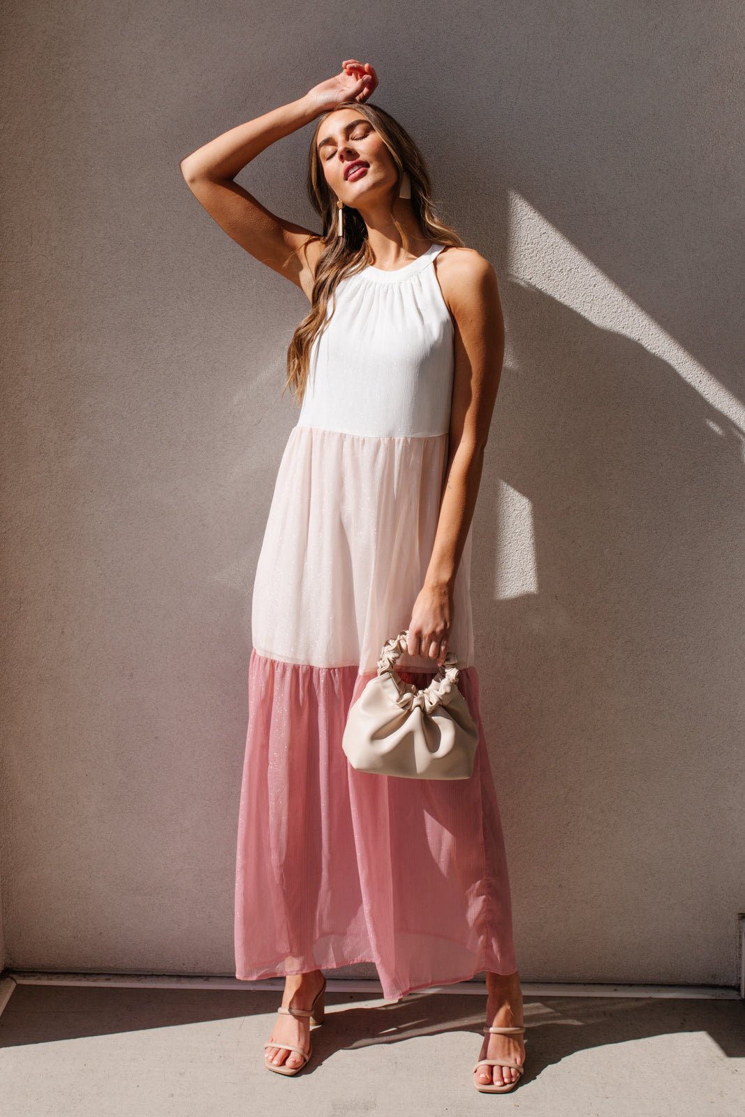 Rosè Maxi Dress - Robbi & Angel