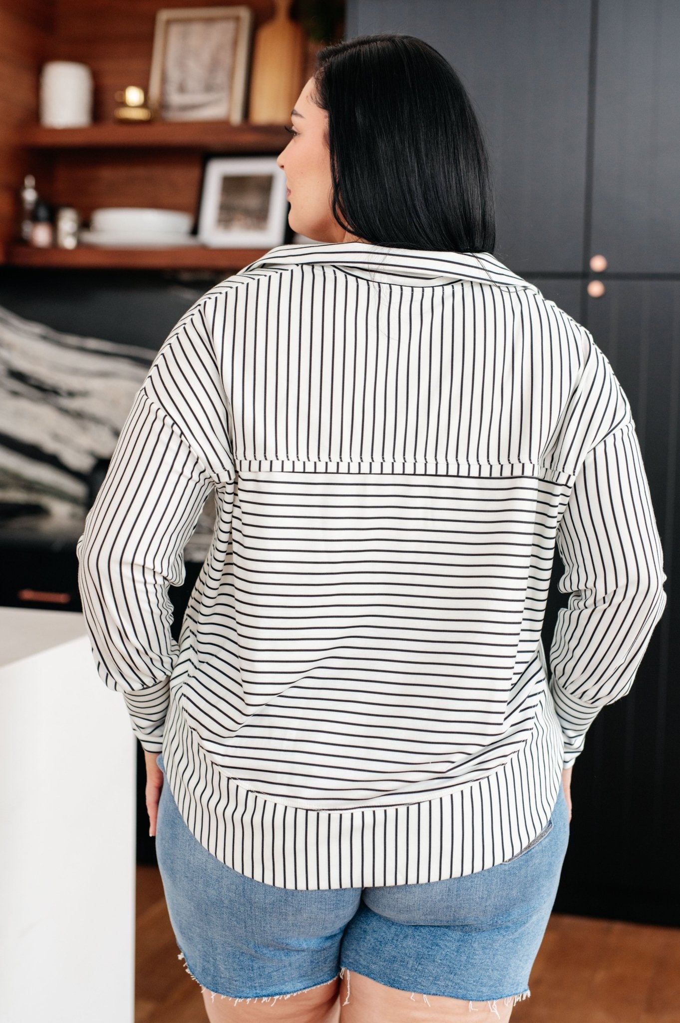 Striped Serendipity Pullover - Robbi & Angel