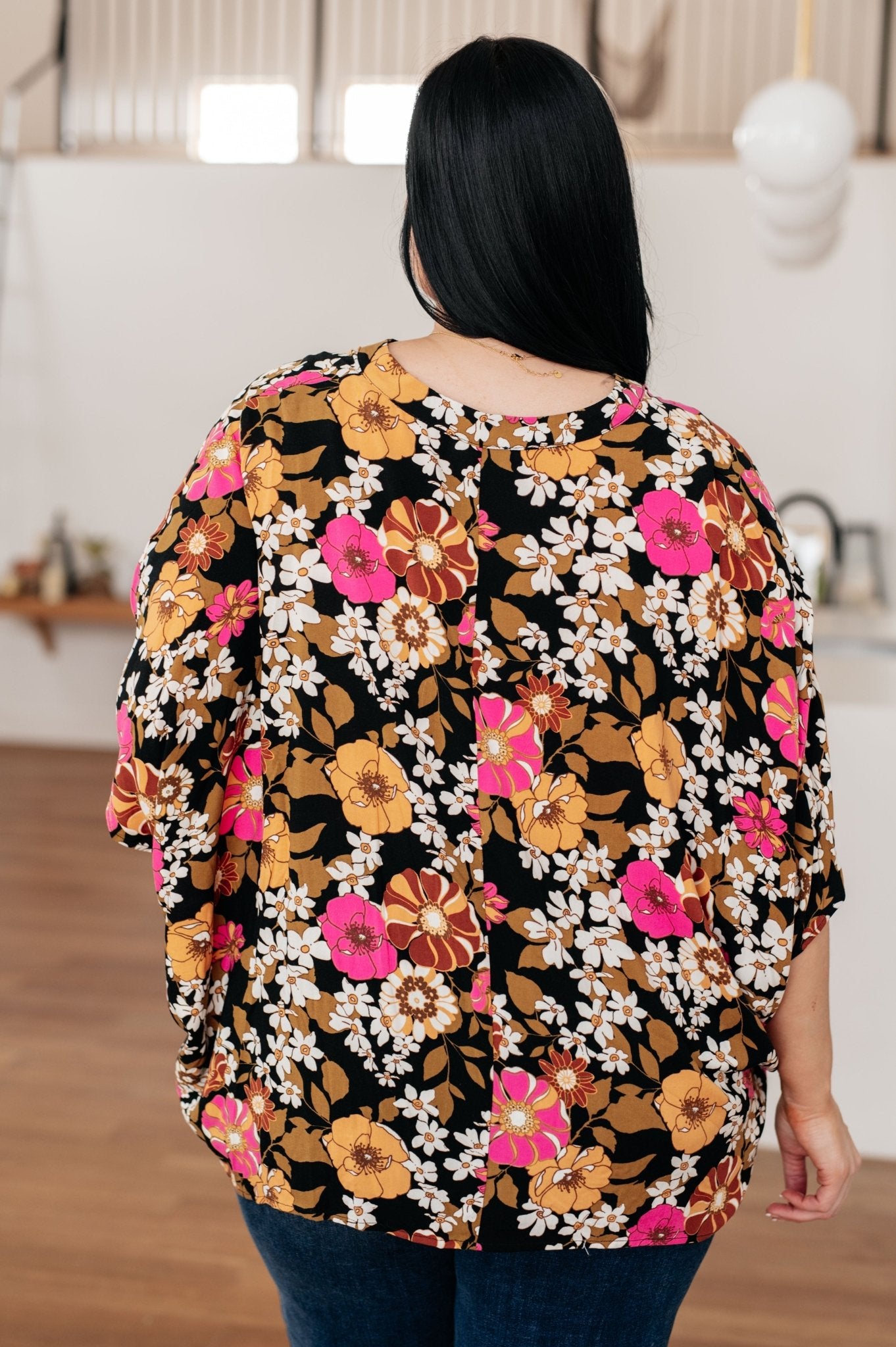 Take Another Chance Floral Print Top - Robbi & Angel