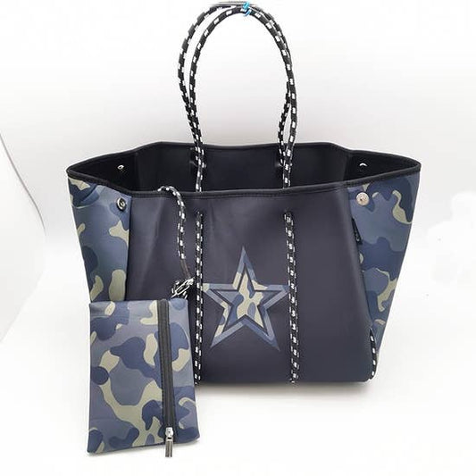 Neoprene bag with star - Robbi & Angel