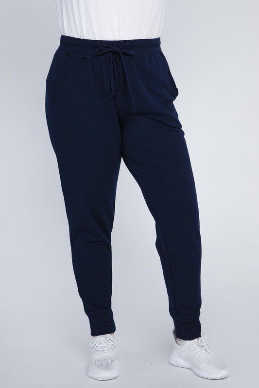 Plus-Size Jogger Pants - Robbi & Angel