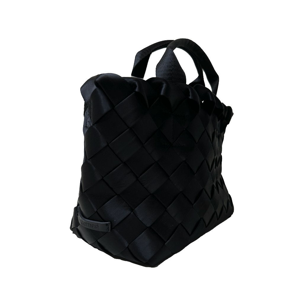 Layla Woven Satin Tote - Robbi & Angel