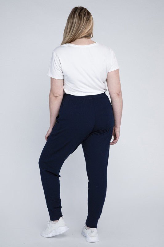 Plus-Size Jogger Pants - Robbi & Angel